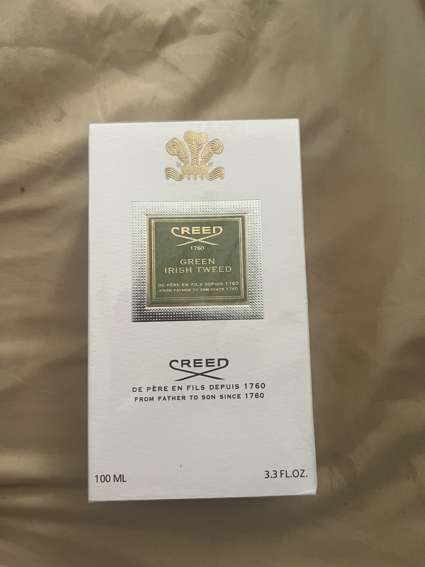 Creed GREEN IRISH TWEED 3.3 Fl Oz