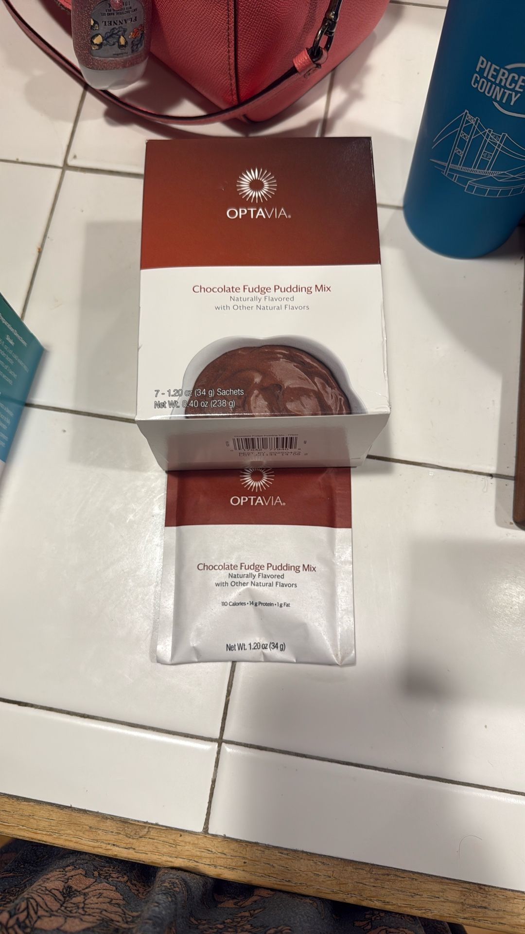 Optavia Chocolate Fudge Pudding - 8 Sachets