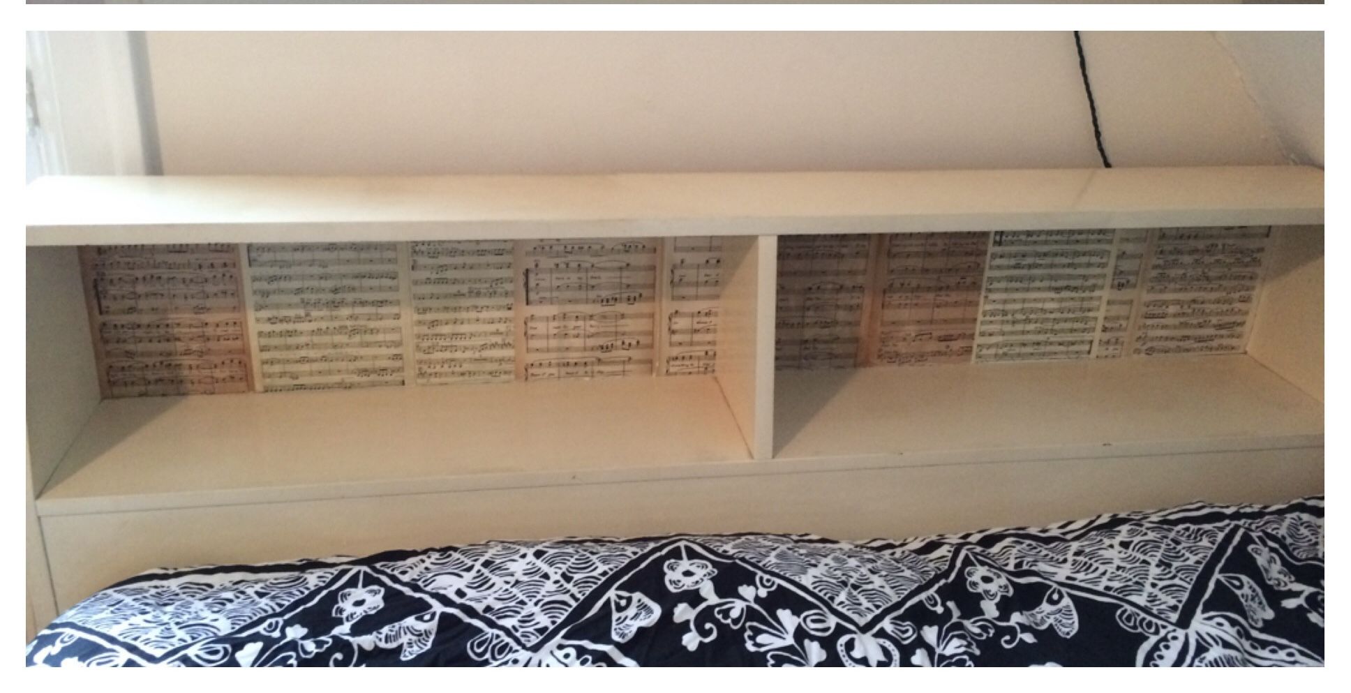 Vintage Music Bed Frame