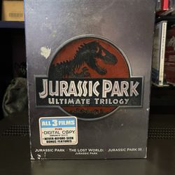 Jurassic Park Trilogy Dvd Set (Great Condition)