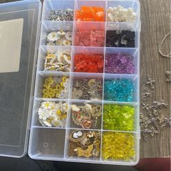 Button And Charms Box