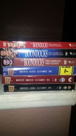 The boondocks seasons 1, 2&4 /South Park seasons 1, 2&6