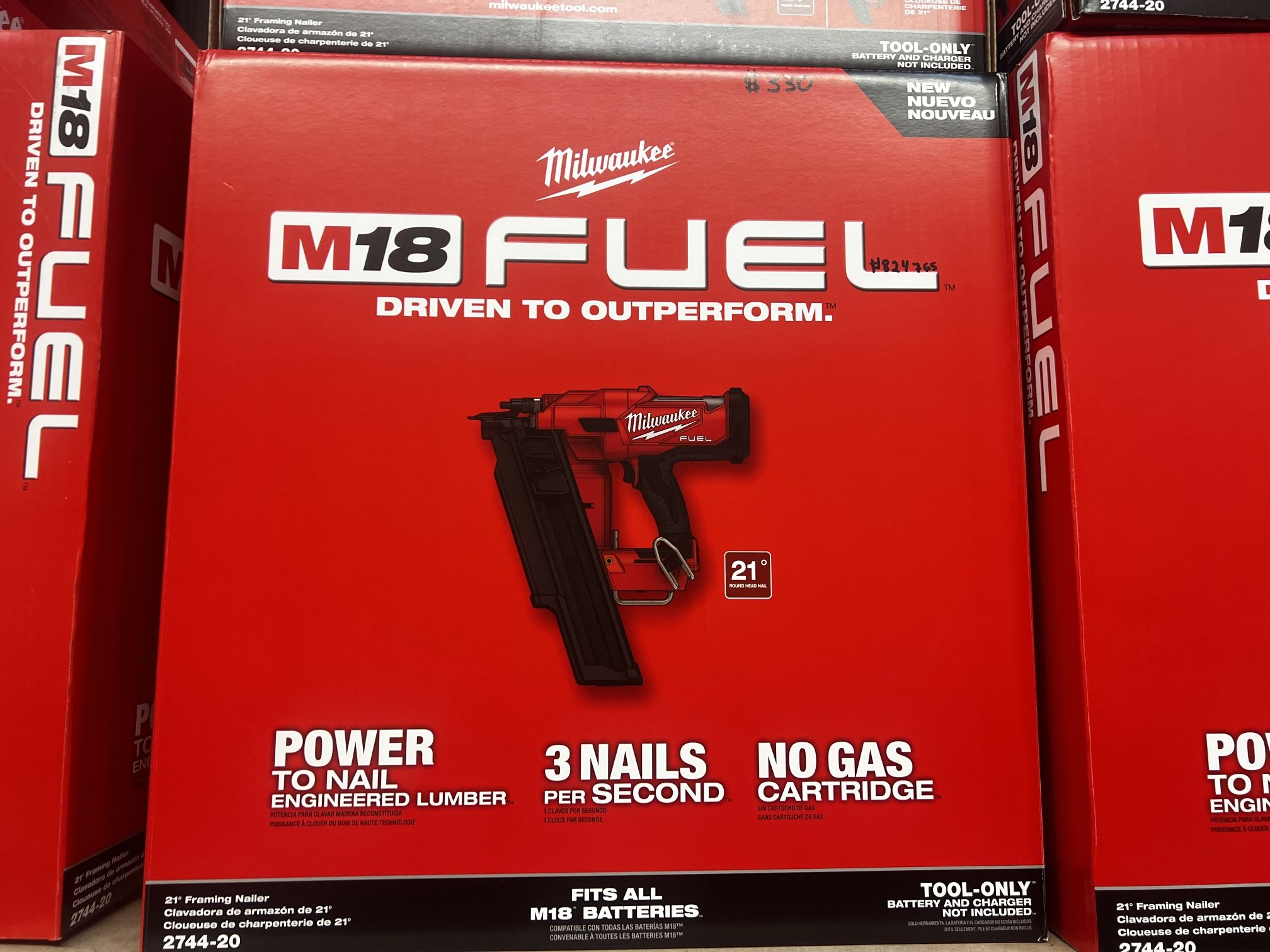 Milwaukee M18 Fuel 21 Framing Nailer Tool Only