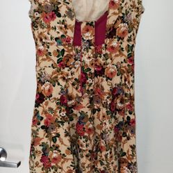 Lindy Bop Audrey -Rockabilly floral Dress women's size 12
