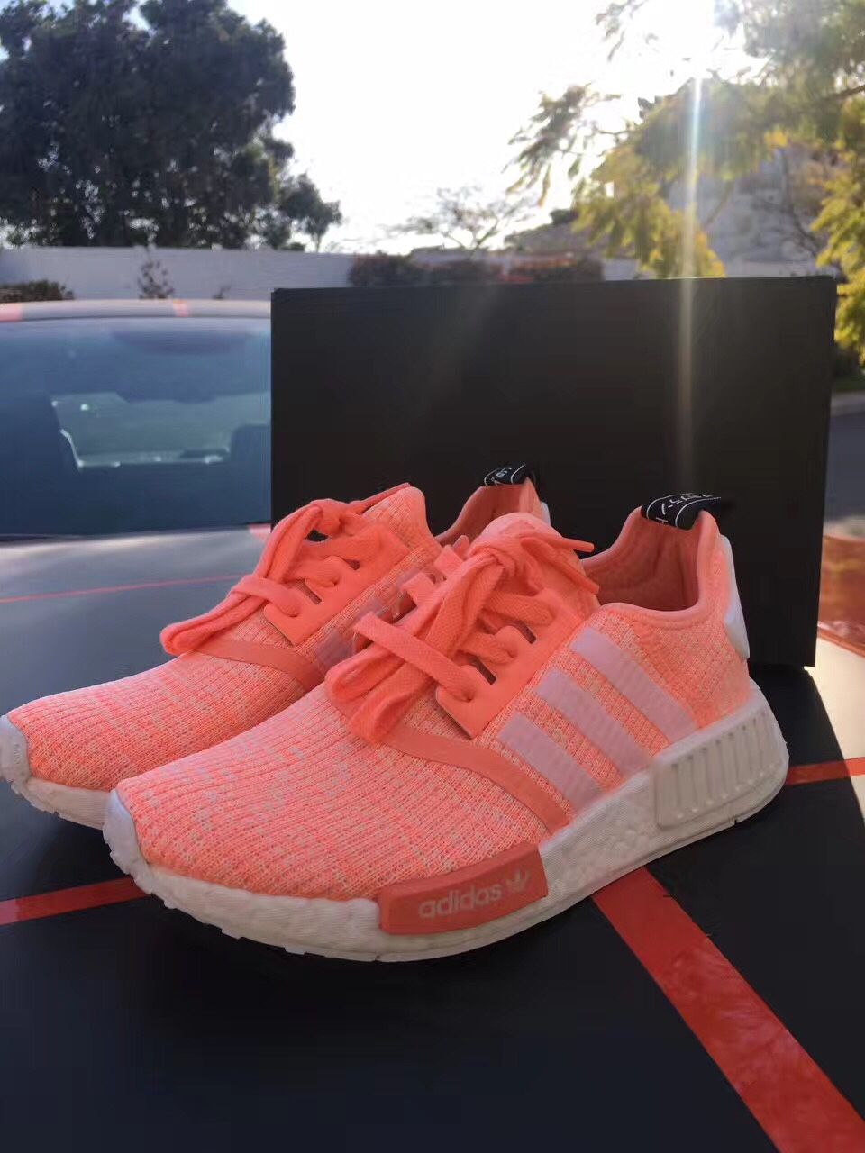 new Adidas NMD sun glow w6 for Sale in Diego, CA - OfferUp