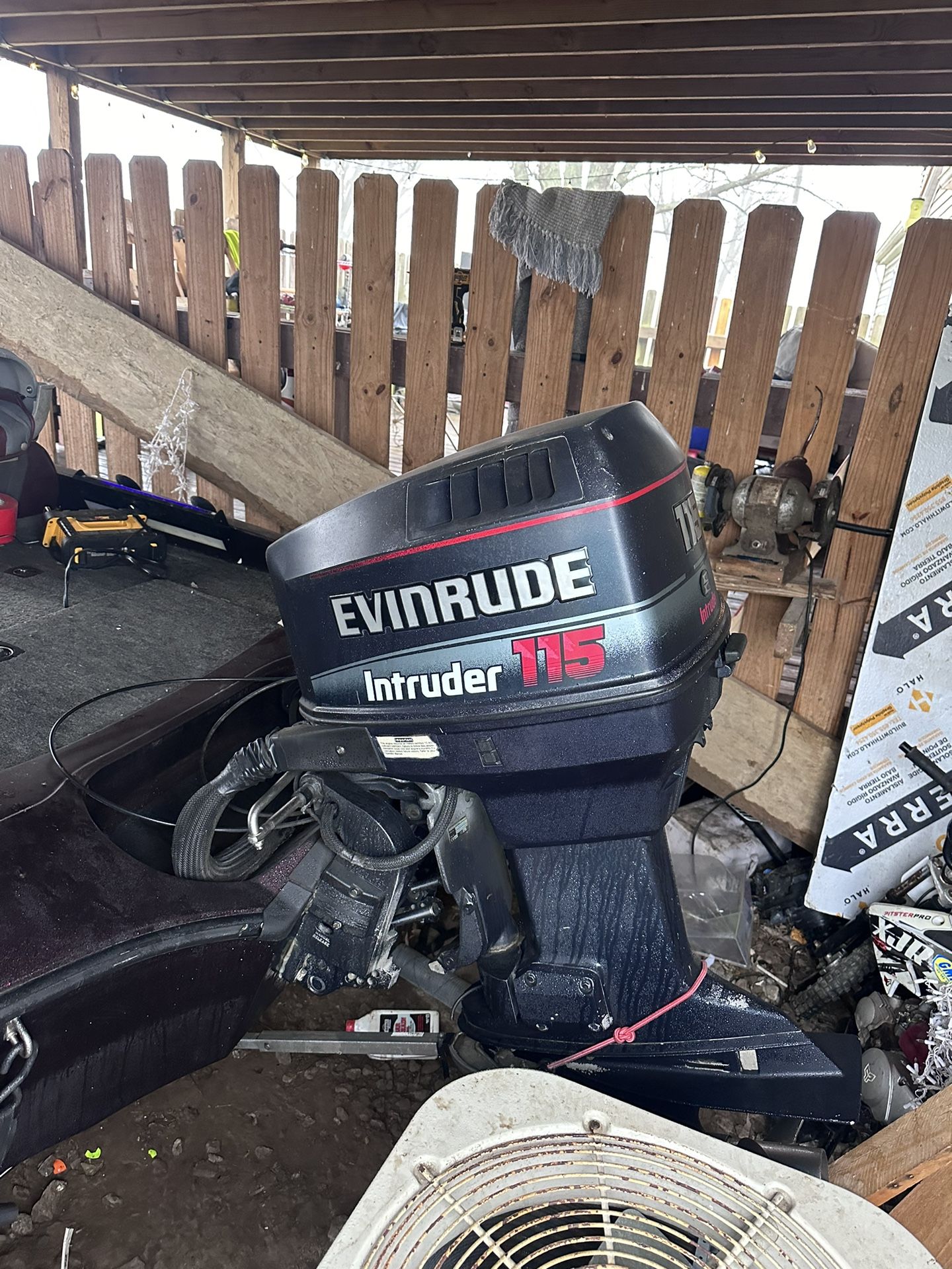 95 Evinrude Intruder 115