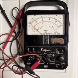 Simpson Electric Volt Meter