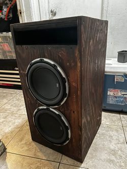 JL Audio W6v2 with wooden ported box