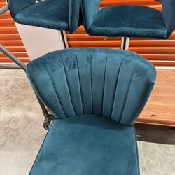 Teal Bar Stools 