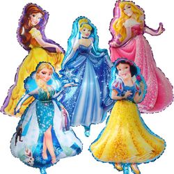 Disney Princess Birthday Party Balloons 5 Pack Model#2