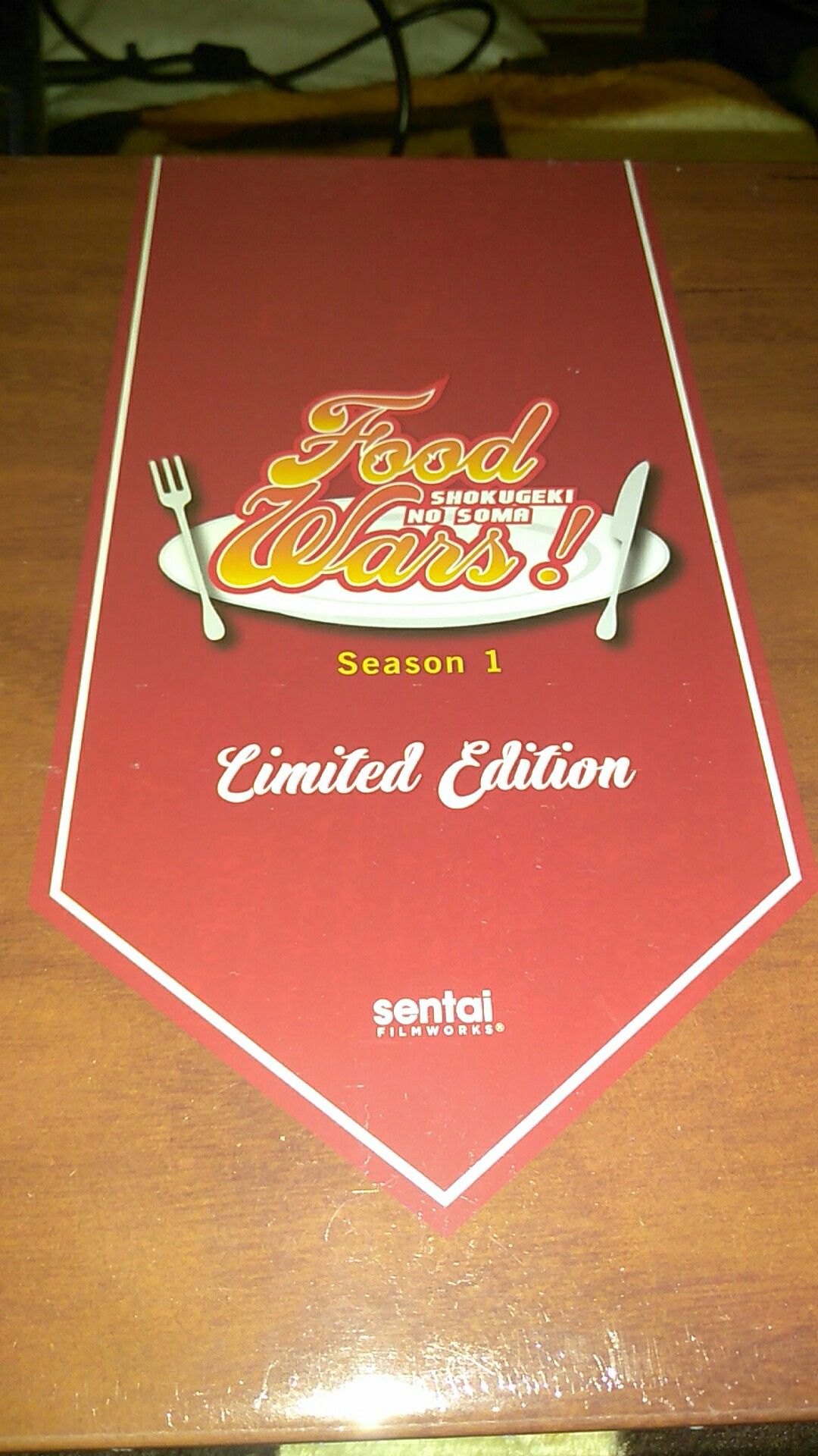 Food Wars Season 1 Of The Complete Series Anime Limited Edition Blu-ray DVD Combo Premium Box Set