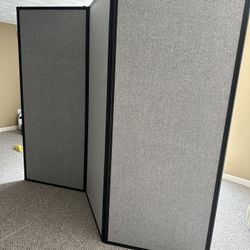 Room Divider Panel ( Movable) 79” H  X 99”w