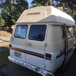 1975 Open road 3/4T Chevyvan Camper Van