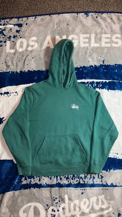 Stussy hoodie green