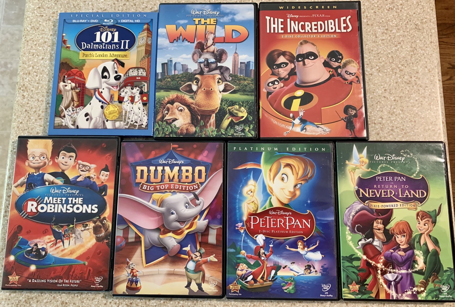 Disney Kids DVDs and a blu ray for Sale in Raleigh, NC OfferUp