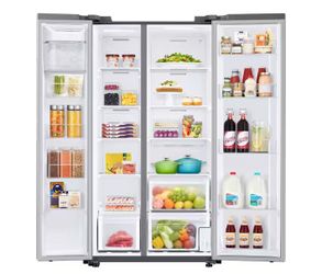 Samsung Counter Depth Smart Side by Side Refrigerator in Fingerprint-Resistant Stainless Steel MSRP: $1699