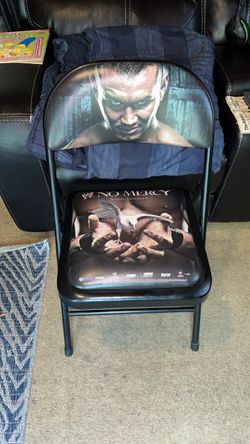 WWE Randy Orton PPV Front Row Chair 2007 Wrestling Pay Per View Exclusive Chair All-State Chicago Arena