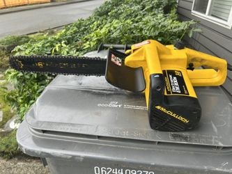 McCulloch Elec Chainsaw W/16” Blade. $30