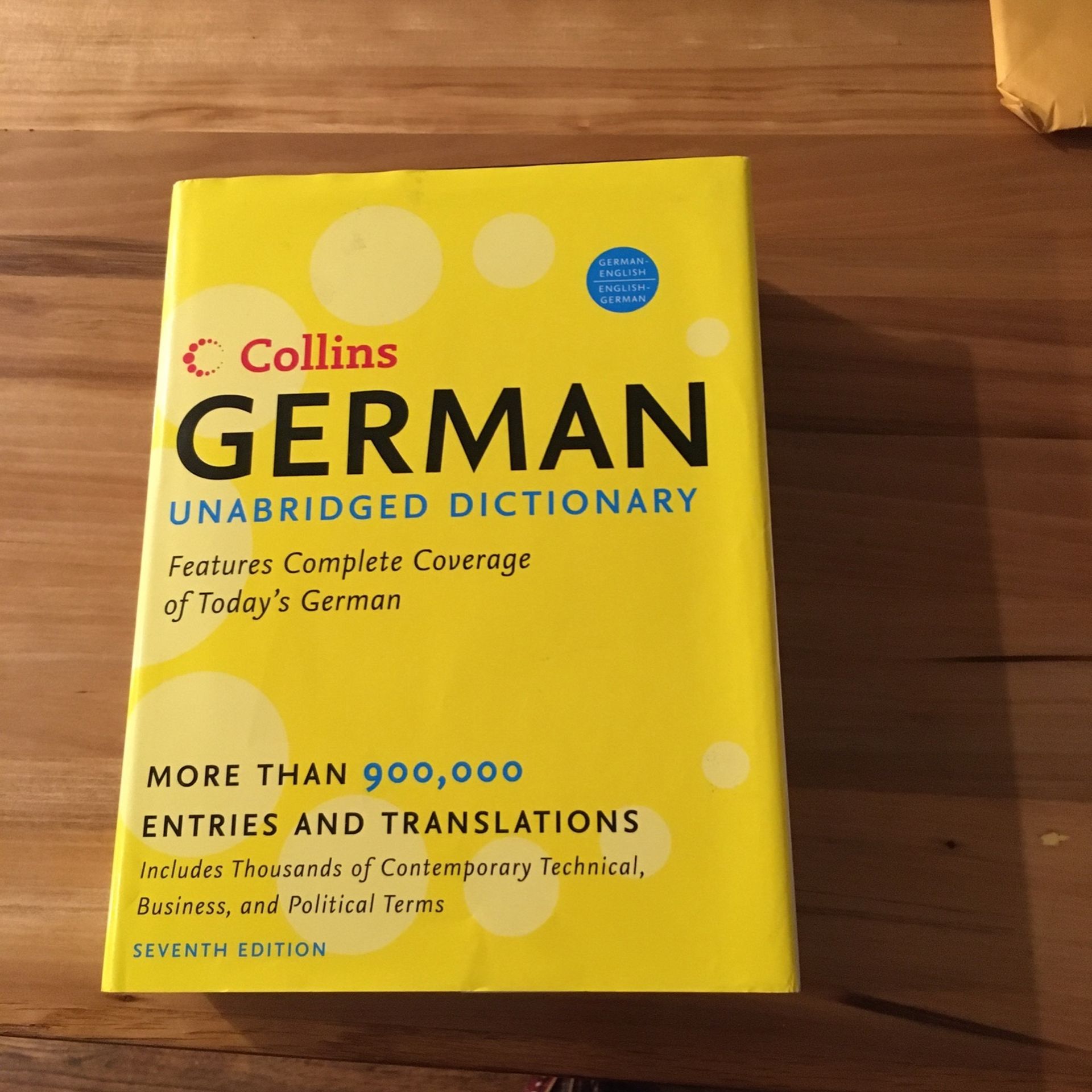 Collins German UNABRIDGED Dictionary FREE