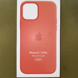 iPhone 12 Pro Silicone Case - Red