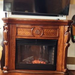 TV Stand Fire Place $375