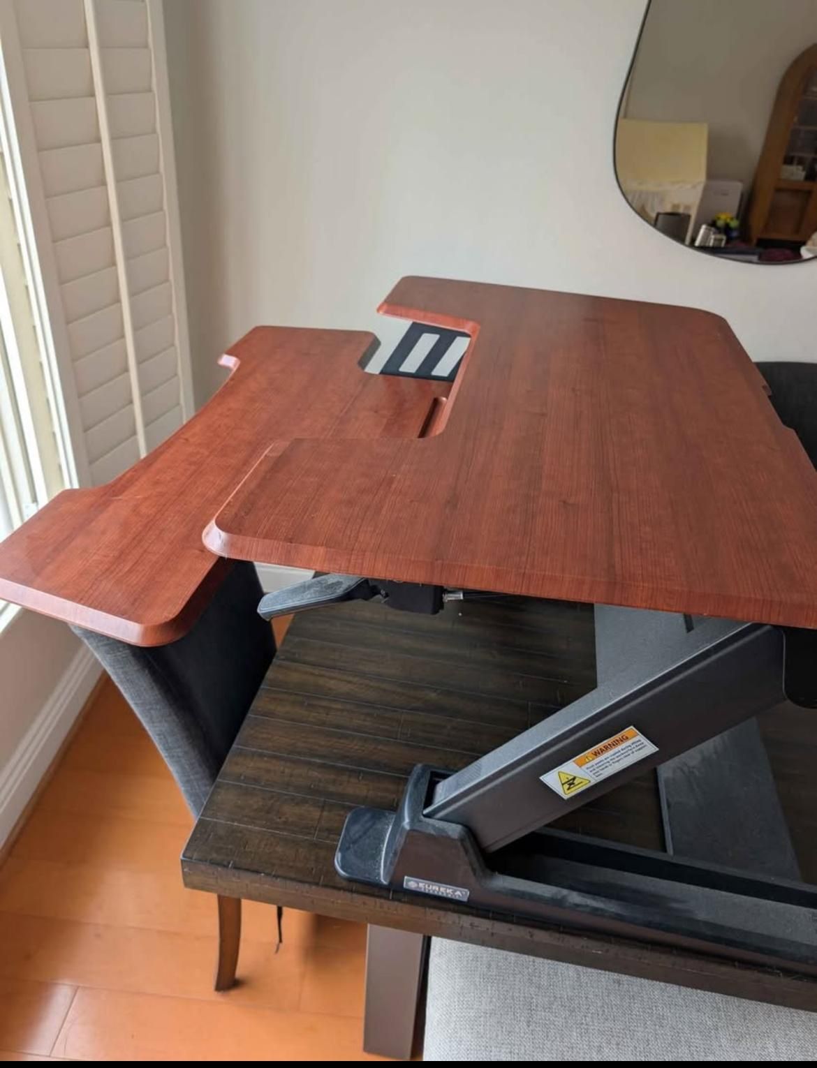 Adjustable Standing Desk Riser – Like New, Very Lightly Used