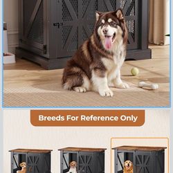 Dog crate furniture