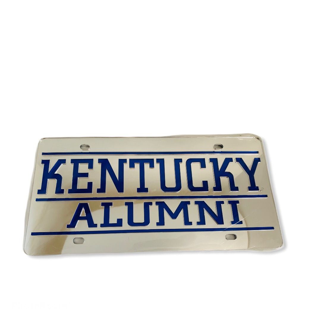Kentucky Alumni Mirrored License Plate