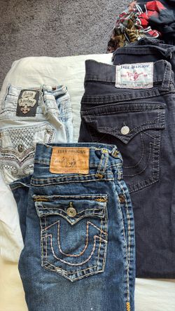 Jeans true religion and rock revival