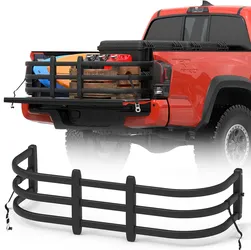 Adjustable Aluminum Truck Bed Extender，Universal 48"-61" Small Extender for Truck 2005-2026 Tacoma，2020-2026 Gladiator， 2017-2026 Ridgelin，2012-2022 F