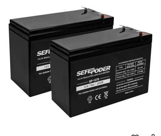 2 Pc Rechargeable Batteries