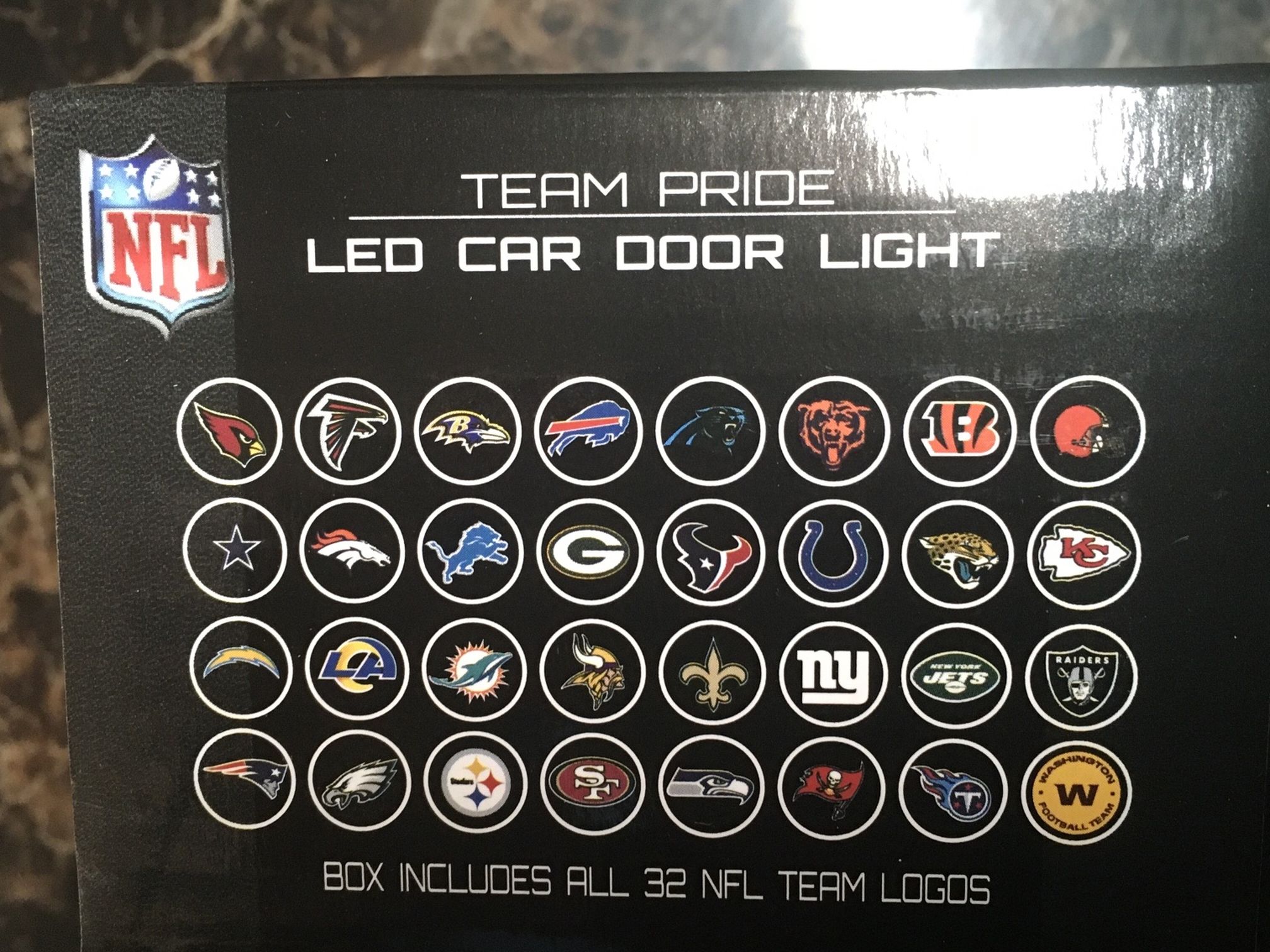 nfl team pride light