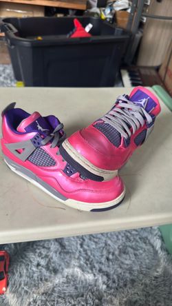 Air Jordan 4 Retro GS 'Pink Foil' 7y used