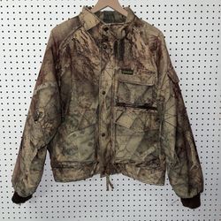 Y2K OUTDOOR VTG Puffy TREE Camo jacket