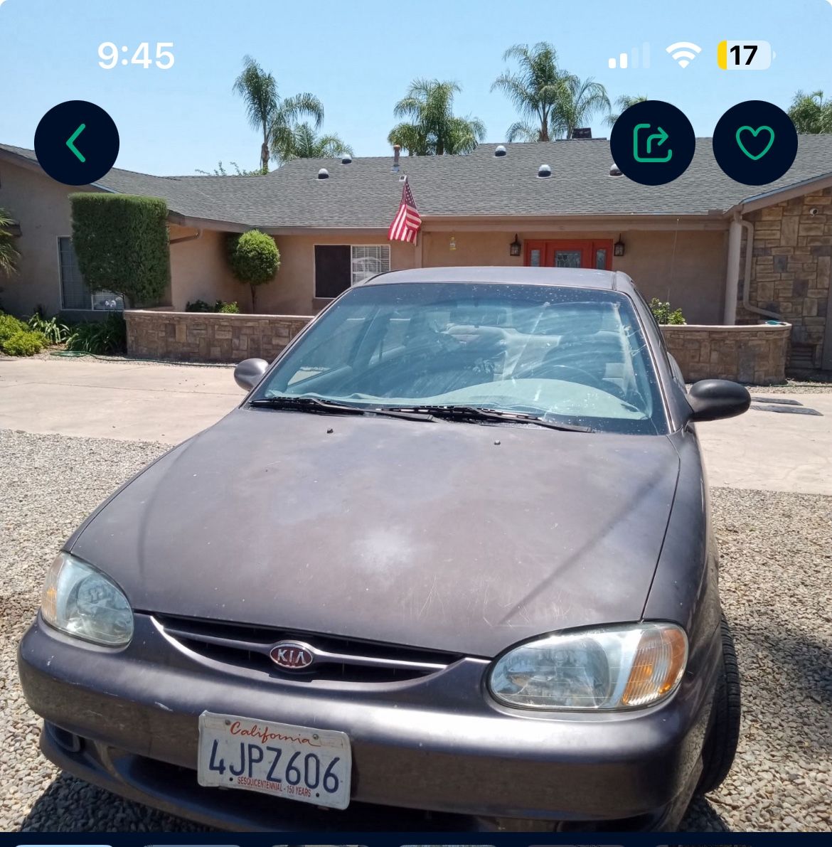 2000 Kia Sephia