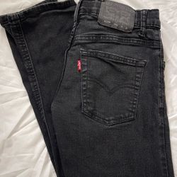 LEVIS SLIM JEANS Black 511 LEVIS 10 REG 25 26