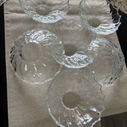 Clear Glass Bowl Set Of 6