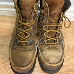 Steel Toe Work Boots.SIZE 9