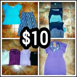 Women's clothing lot size 18 and 1x