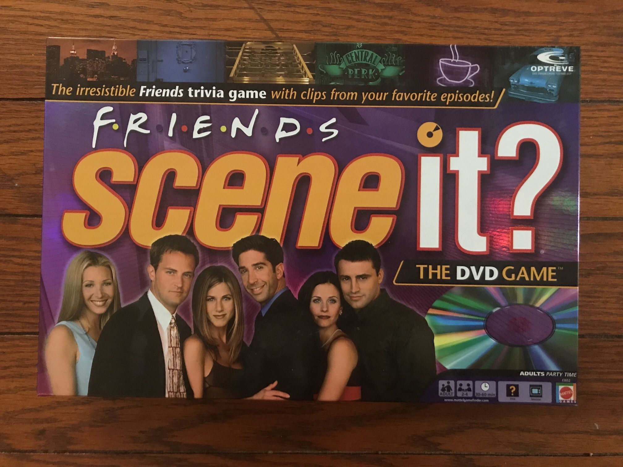 Friends Scene It Board Game DVD Trivia  2005 100% Complete - Great Condition -