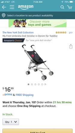 Doll Stroller