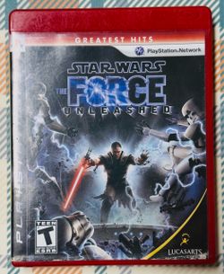 Star Wars: The Force Unleashed Sony PlayStation 3 PS3 Greatest Hits Tested J189