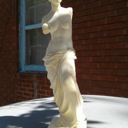 16" VENUS DE MILO APHRODITE GODDESS STATUE SCULPTURE A. SANTINI MADE IN ITALY