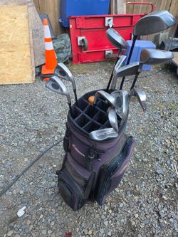 Golf Club Set with Datrek Cart Bag