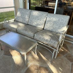 Patio Furniture - Glider Sofa