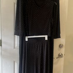 Ladies 3 Piece Long Sleeve Soft Set Hide Belly Fat Formal Sweatsuit Open Front Casual Cardigan