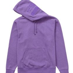 Supreme The North Face Hooded Sweatshirt XXL Purple