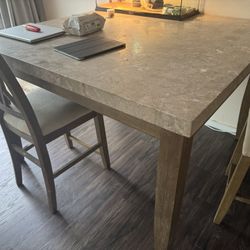 Granite Counter-height Dining Table