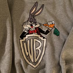 Youth Large Bugs Bunny Warner Bros Sweatshirt 