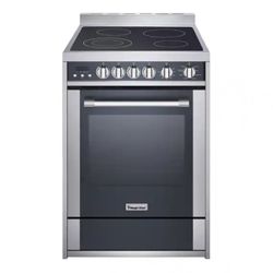 24 in. 2.2 cu. ft. 4 Burner Element Electric  with Convection in Stainless Steel